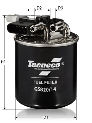 Imagine pentru produsul „FILTRU COMBUSTIBIL - TECNECO"