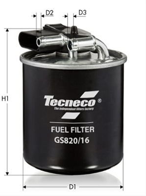 Imagine pentru produsul „FILTRU COMBUSTIBIL - TECNECO"