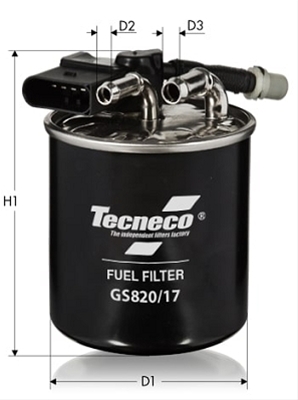 Imagine pentru produsul „FILTRU COMBUSTIBIL - TECNECO"