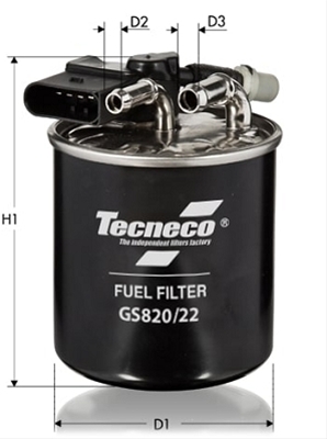 Imagine pentru produsul „FILTRU COMBUSTIBIL - TECNECO"
