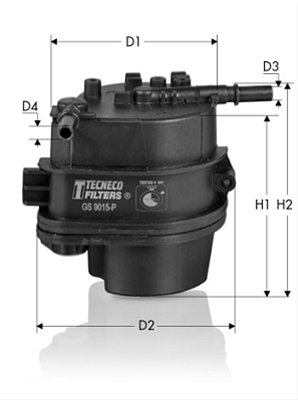 Imagine pentru produsul „FILTRU COMBUSTIBIL - TECNECO"