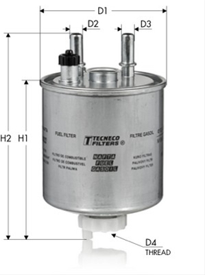 FILTRU COMBUSTIBIL - TECNECO
