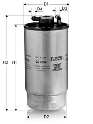 FILTRU COMBUSTIBIL - TECNECO