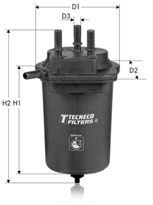 Imagine pentru produsul „FILTRU COMBUSTIBIL - TECNECO"