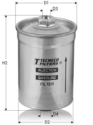 Imagine pentru produsul „FILTRU COMBUSTIBIL - TECNECO"