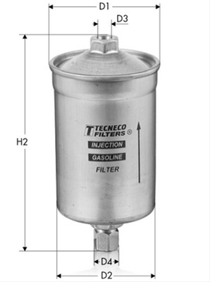 Imagine pentru produsul „FILTRU COMBUSTIBIL - TECNECO - CSNBB"