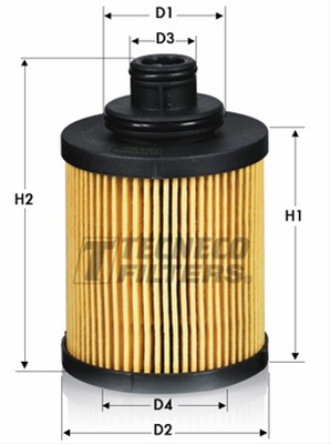 Imagine pentru produsul „FILTRU ULEI - TECNECO"