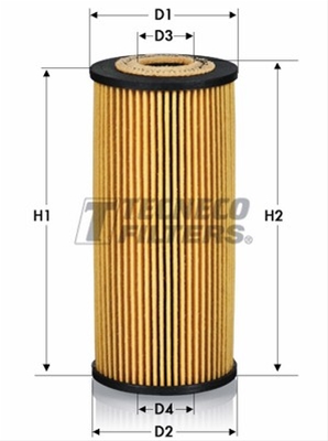 Imagine pentru produsul „FILTRU ULEI - TECNECO"