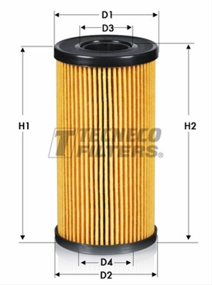 Imagine pentru produsul „FILTRU ULEI - TECNECO"