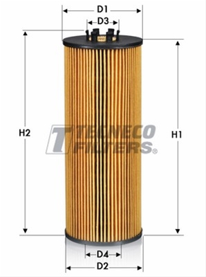 Imagine pentru produsul „FILTRU ULEI - TECNECO"
