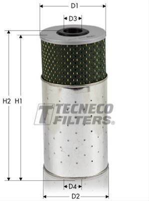 Imagine pentru produsul „FILTRU ULEI - TECNECO"