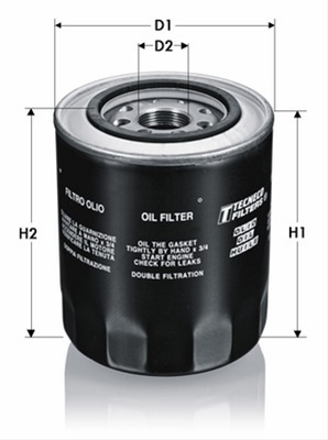 Imagine pentru produsul „FILTRU ULEI - TECNECO"