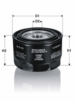 Imagine pentru produsul „FILTRU ULEI - TECNECO"