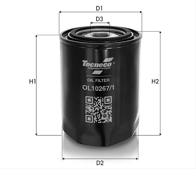 Imagine pentru produsul „FILTRU ULEI - TECNECO"