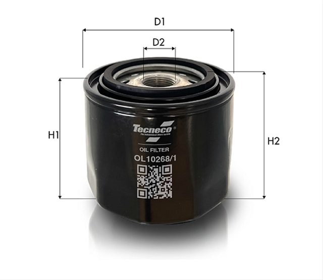 Imagine pentru produsul „FILTRU ULEI - TECNECO"