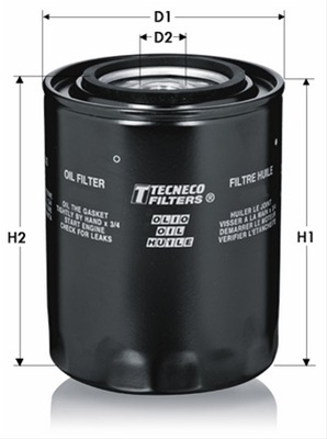 Imagine pentru produsul „FILTRU ULEI - TECNECO"