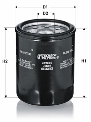 Imagine pentru produsul „FILTRU ULEI - TECNECO"