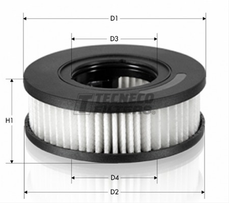 Imagine pentru produsul „FILTRU AERISIRE BLOC MOTOR - TECNECO"