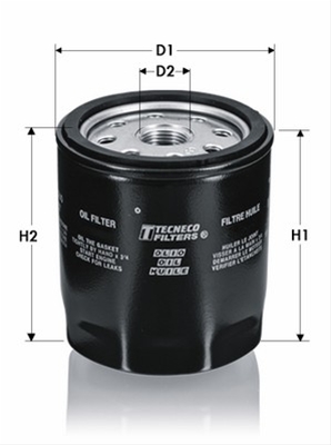 Imagine pentru produsul „FILTRU ULEI - TECNECO"