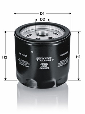 Imagine pentru produsul „FILTRU ULEI - TECNECO"