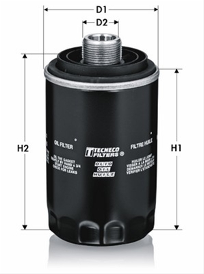 Imagine pentru produsul „FILTRU ULEI - TECNECO"
