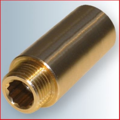 TUBULARA 1/2 CU BIT HEXAGONAL EXTRA LUNG 150MM