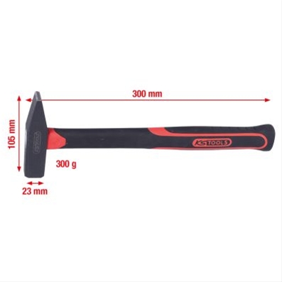 Imagine pentru produsul „CIOCAN PTR LACATUS CU COADA DIN FIBRA DE STICLA, 300G"