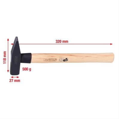 Imagine pentru produsul „CIOCAN PTR LACATUS CU COADA LEMN HICKORY, 500G"