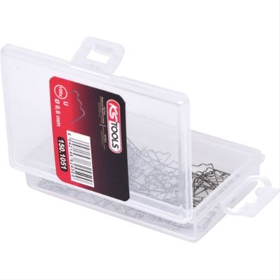 CLEMA PTR REPARATII IN FORMA DE U DIAM. 0,6 MM, 100 DE BUCATI