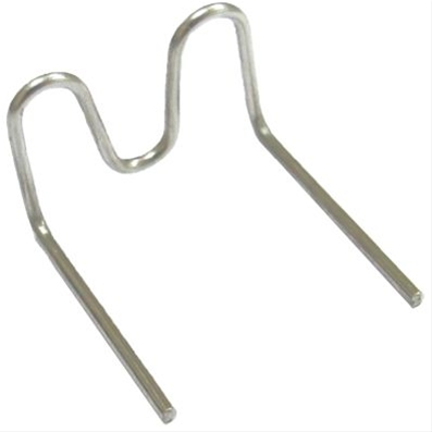 CLEMA PTR REPARATII IN FORMA DE W DIAM. 0,8 MM, 100 DE BUCATI
