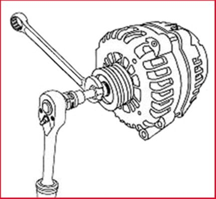 SET CHEI COMBINATE PTR ALTERNATOR, 13 PCS