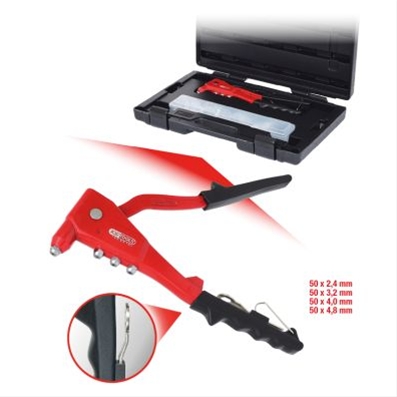 Imagine pentru produsul „SET CLESTI DE MANA STANDARD PTR NITURI, 205 PCS"