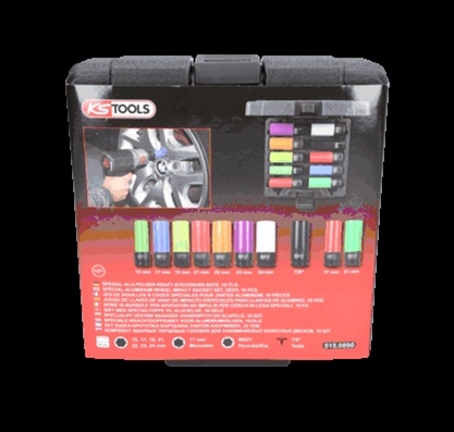 SET TUBULARE DE IMPACT 1/2 PENTRU JANTE DE ALUMINIU, SPECIALE
