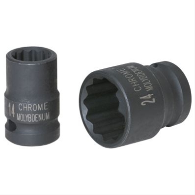 TUBULARA DE IMPACT 1/2 BIHEXAGONAL SCURTA 28 MM