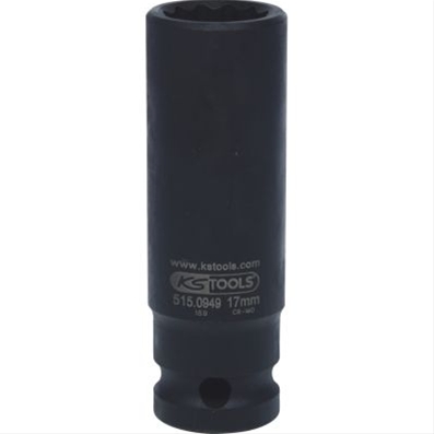 TUBULARA DE IMPACT 1/2 BIHEXAGONAL LUNG 17 MM