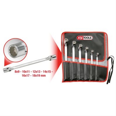 Imagine pentru produsul „SET CHEI ARTICULATE DUBLE, 6 PCS"