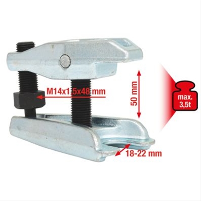 EXTRACTOR UNIVERSAL ARTICULATII SFERICE  1822MM