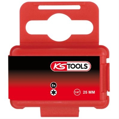 BIT TORX 1/4, 25MM, T27, SET DE 5
