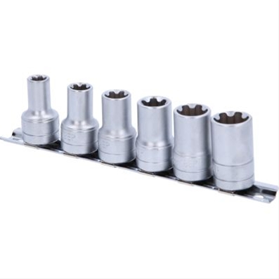 SET CAPETE DE CLICHET TORX-E-PLUS 3/8, 6 PIESE, EPL10-EPL20