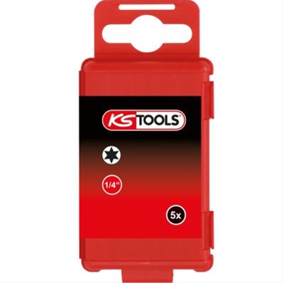 Imagine pentru produsul „BIT TORX 1/4, 75MM, T20, SET DE 5"