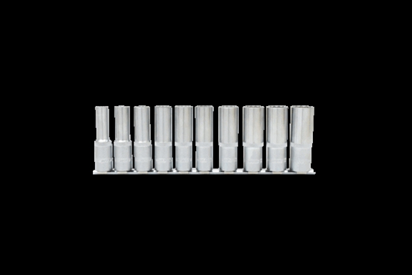 SET TUBULARE 1/2 BIHEXAGONALE LUNG 10 PCS