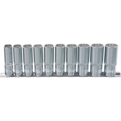 Imagine pentru produsul „SET TUBULARE 1/4 BIHEXAGONALE 10 PCS, 413MM LUNGI"