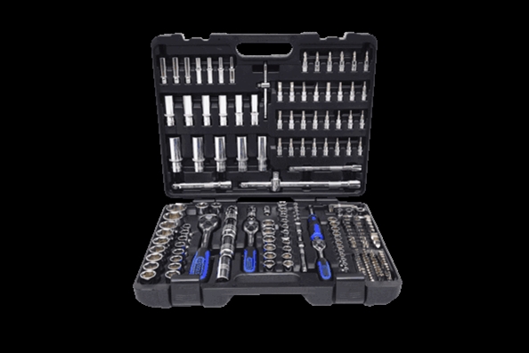SET CHEI TUBULARE 1/4+3/8+1/2 , 216 PCS