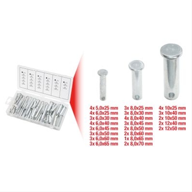 Imagine pentru produsul „SET BOLTURI DE SIGURANTA, 60PCS"