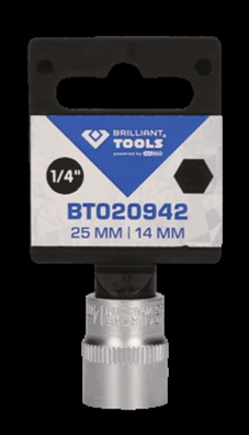 Imagine pentru produsul „TUBULARA 1/4 HEXAGONALA 14 MM"