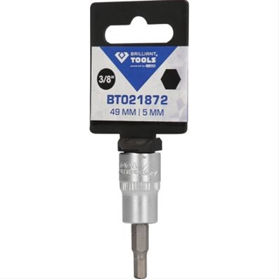 TUBULARA 3/8 CU IMBUS HEXAGONAL 5 MM