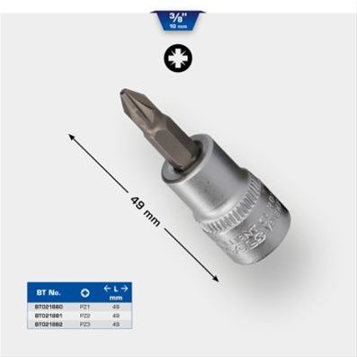 Imagine pentru produsul „TUBULARA 3/8 CU BIT PZ1 49MM"