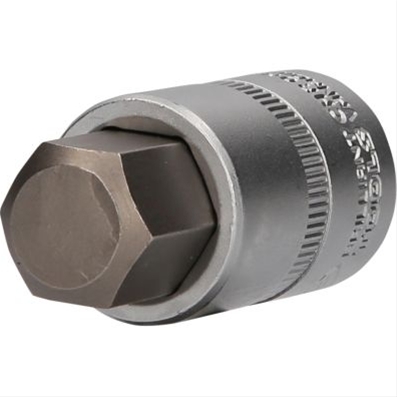 TUBULARA 1/2 CU BIT HEXAGONAL 17 MM SCURT
