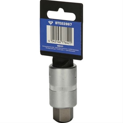 TUBULARA 1/2 CU BIT HEXAGONAL 17 MM SCURT