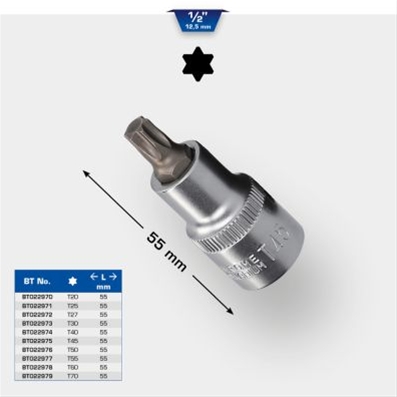 Imagine pentru produsul „TUBULARA DE IMPACT 1/2 HEXAGONALA 21 MM, SCURT"